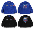 A BATHING APE SPACE APE RELAXED FIT COACH JACKET