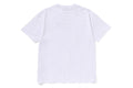 A BATHING APE Ladies' BABY MILO FAKE PRINT OVERSIZED TEE