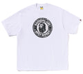 A BATHING APE MARBLING CAMO BUSY WORKS RELAXED FIT TEE