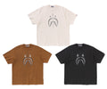 A BATHING APE GARMENT DYE SHARK RELAXED FIT TEE