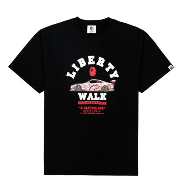 A BATHING APE BAPE x LIBERTY WALK LBWK TEE #1