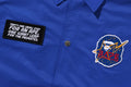 A BATHING APE SPACE APE RELAXED FIT COACH JACKET