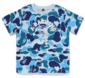 A BATHING APE BAPE KIDS ABC CAMO BABY MILO COLLEGE TEE