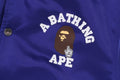 A BATHING APE ONLINE EXCLUSIVE BAPE ONLINE COLLEGE ONE POINT NYLON VARSITY JACKET