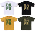 A BATHING APE BITMAP LOGO TEE