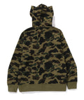 A BATHING APE BAPE x TOM AND JERRY 85TH TOM 1ST CAMO FULL ZIP HOODIE