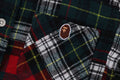 A BATHING APE BAPE KIDS CRAZY CHECK FLANNEL SHIRT