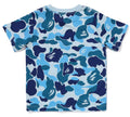 A BATHING APE BAPE KIDS ABC CAMO BABY MILO COLLEGE TEE