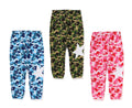 A BATHING APE ABC CAMO SWEAT PANTS