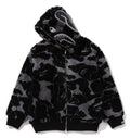 A BATHING APE ABC CAMO BOA SHARK RELAXED FIT FULL ZIP HOODIE