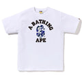 A BATHING APE BAPE.COM COLLEGE TEE ONLINE EXCLUSIVE BAPEC SPECIAL PREORDER