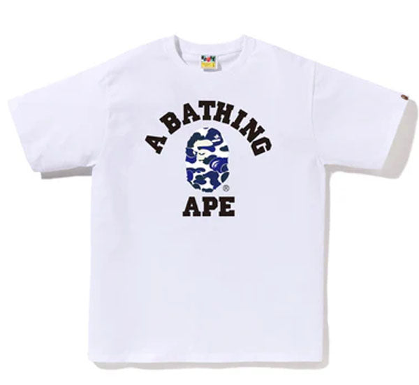 A BATHING APE BAPE.COM COLLEGE TEE ONLINE EXCLUSIVE