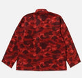 A BATHING APE BAPE x CLOT CAMO APE HEAD CHINA JACKET