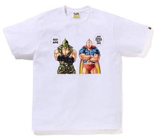 A BATHING APE BAPE GALLERY X YUDETAMAGO TEE