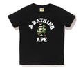 A BATHING APE Ladies' ABC CAMO COLLEGE TEE