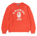 A BATHING APE Ladies' COLLEGE KNIT SWEATER