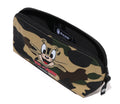 A BATHING APE BAPE x TOM AND JERRY 85TH 1ST CAMO POUCH