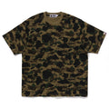 A BATHING APE BAPE x CLOT CAMO OVERPRINT LOGO RELAXED FIT TEE