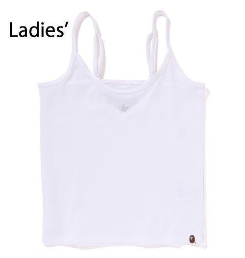 A BATHING APE LAdies' CRYSTAL TWIN STA CAMISOLE