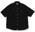 A BATHING APE ONE POINT OXFORD SS SHIRT