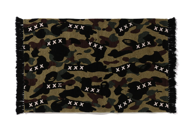 A BATHING APE BAPE x GOD SELECTION RUG