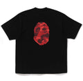 A BATHING APE BAPE x CLOT CAMO BIG APE HEAD RELAXED FIT TEE