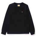 A BATHING APE Ladies' APE HEAD ONE POINT L/S TEE