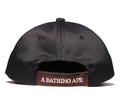 A BATHING APE CONTRAST PANEL COLLEGE CAP