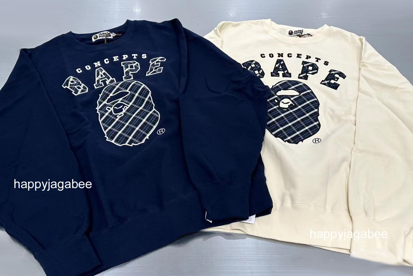 A BATHING APE BAPE x CONCEPTS CREWNECK