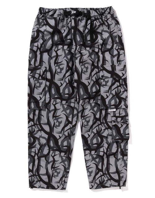 A BATHING APE BAPE x NBHD TRIAL CAMO MULTI POCKET TRACK PANTS