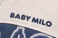 A BATHING APE BAPE KIDS BANANA MILO KNIT JACQUARD ZIP HOODIE