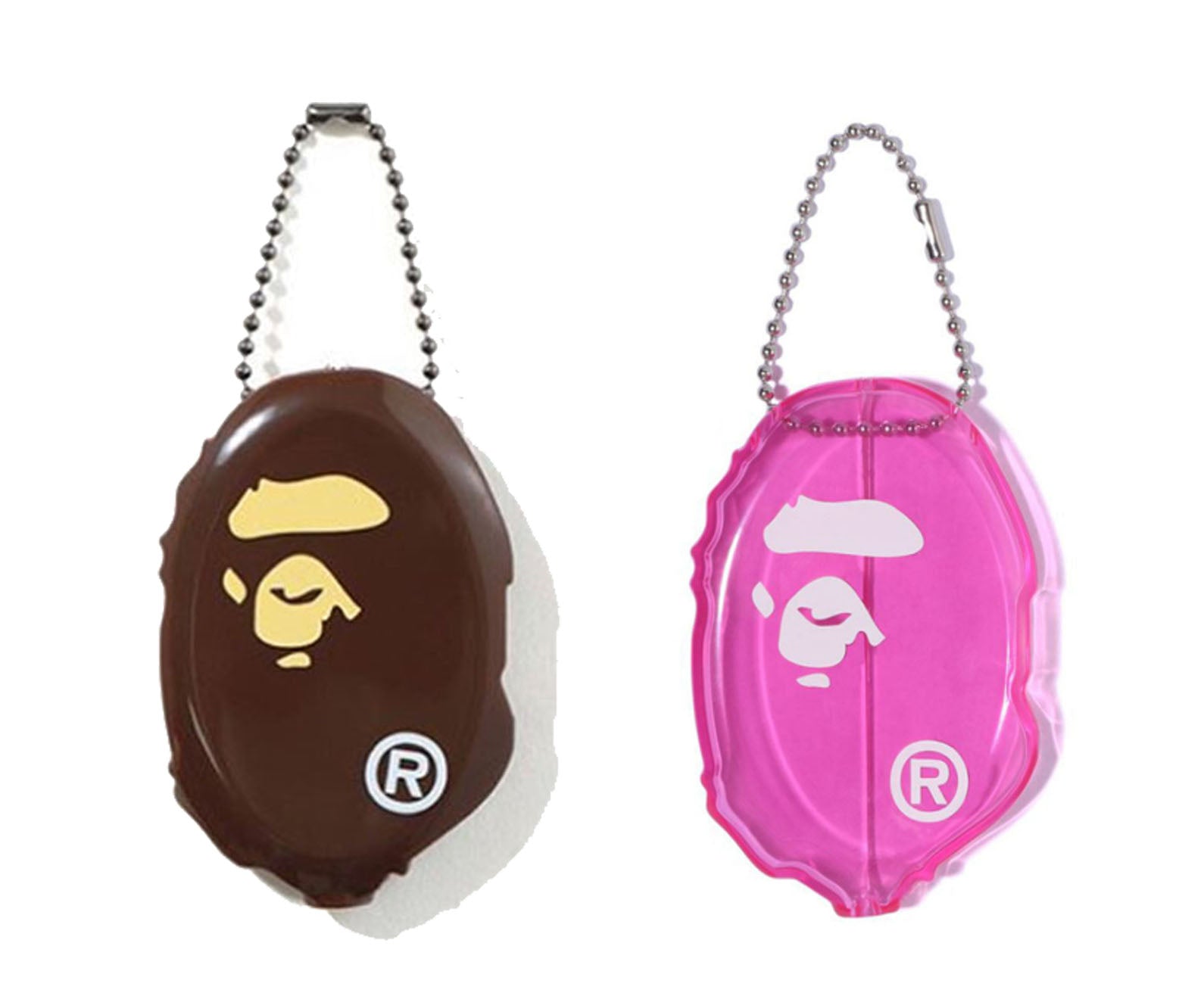 A BATHING APE APE HEAD COIN CASE happyjagabee store