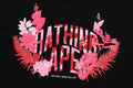 A BATHING APE FLORA APE HEAD RELAXED FIT TEE