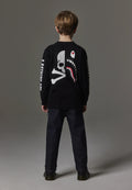 A BATHING APE BAPE KIDS x MMJ mastermind japan SHARK L/S TEE