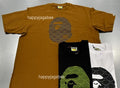 A BATHING APE COLLEGE MONOGRAM APE HEAD RELAXED FIT TEE