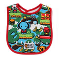 A BATHING APE BAPE KIDS BABY MILO GAME PATTERN BIB