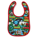 A BATHING APE BAPE KIDS BABY MILO GAME PATTERN BIB