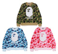 A BATHING APE ABC CAMO BY BATHING APE CREWNECK