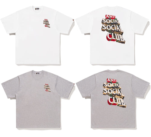 A BATHING APE BAPE x ASSC Anti Social Social Club TEE #2