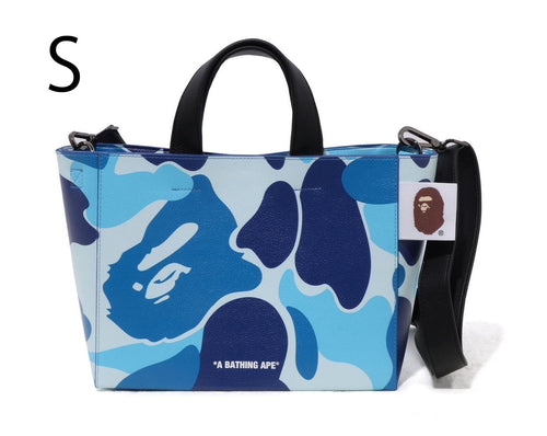 A BATHING APE ABC CAMO TOTE BAG (S)