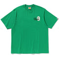 A BATHING APE CURSIVE COLLEGE LOGO RELAXED FIT TEE