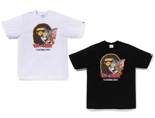 A BATHING APE BAPE x TOM AND JERRY 85TH APE HEAD TEE #1