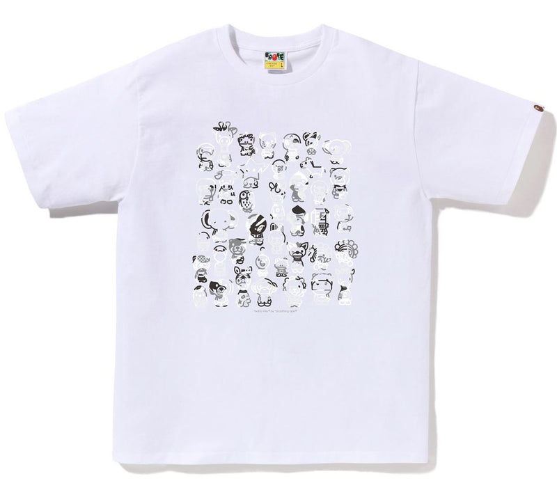 A BATHING APE ABC CAMO A TO Z TEE