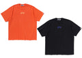 A BATHING APE GARMENT DYE LOGO RELAXED FIT TEE