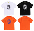 A BATHING APE PIXEL COMIC APE HEAD RELAXED FIT TEE