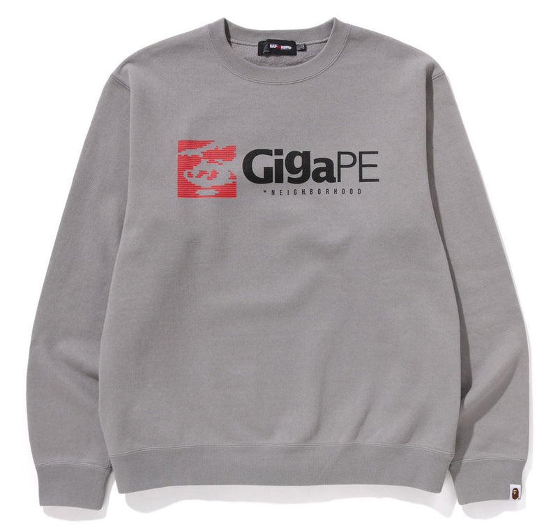 A BATHING APE BAPE x NBHD GIGAPE CREWNECK