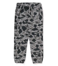 A BATHING APE HEATHER GRAY CAMO SWEAT PANTS