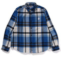 A BATHING APE BAPE CHECK RELAXED FIT SHIRT