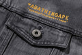 A BATHING APE HIGH TONE BLEACH DENIM JACKET