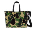 A BATHING APE ABC CAMO TOTE BAG (L)